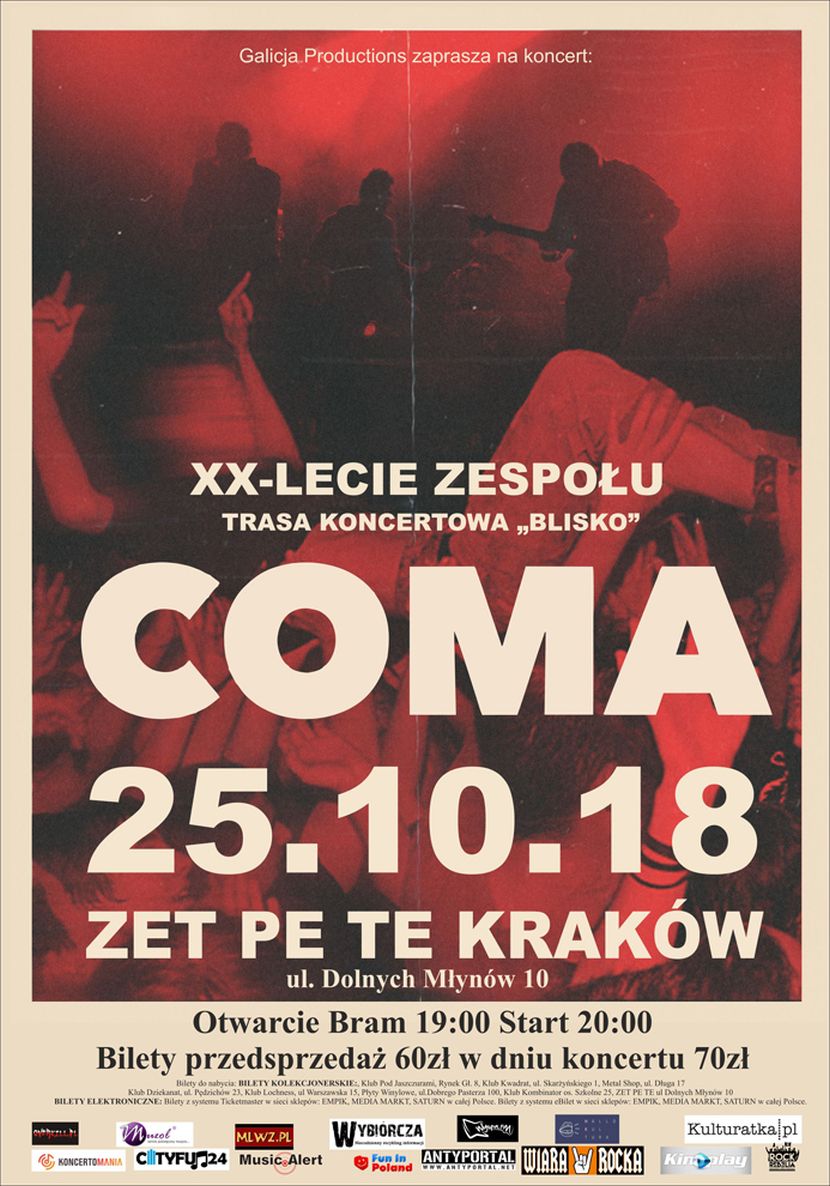 COMA plakat krakw 2018 830