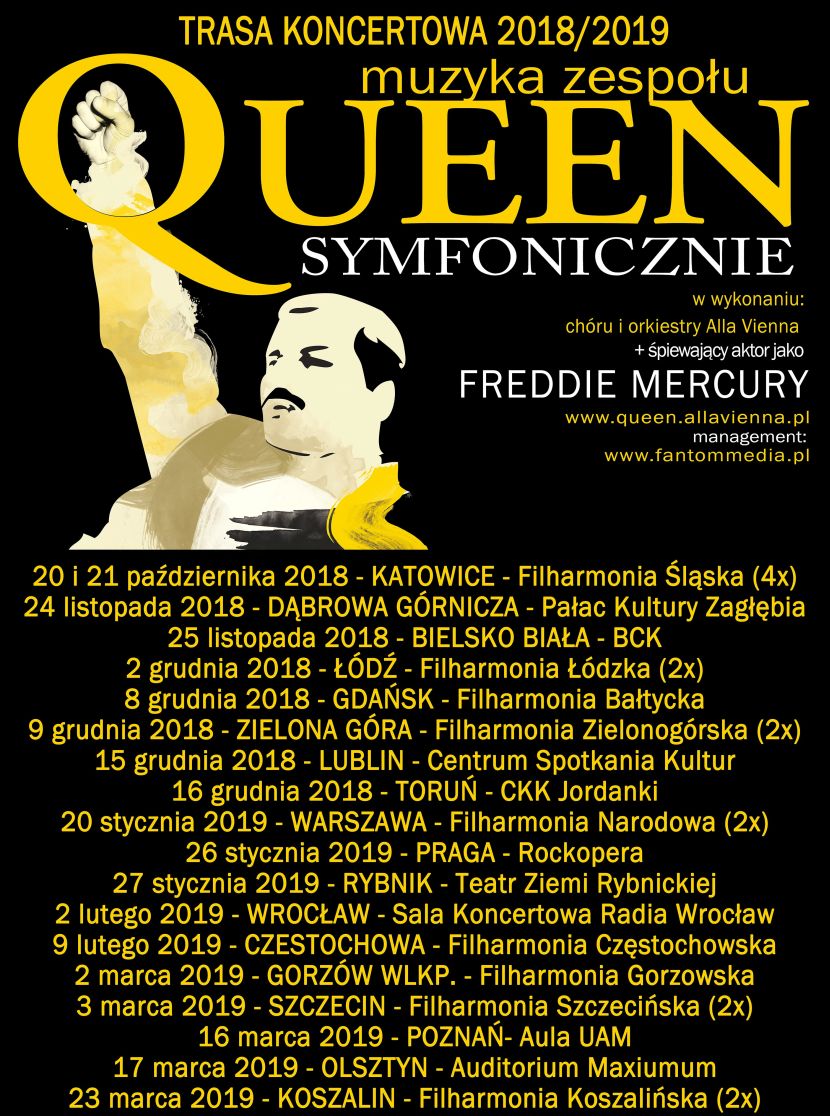 Queen plakat 20182019 830