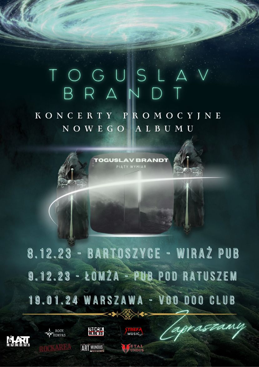 Toguslav koncerty promocyjne PIĄTY WYMIAR TOGUSLAV BRANDT 830